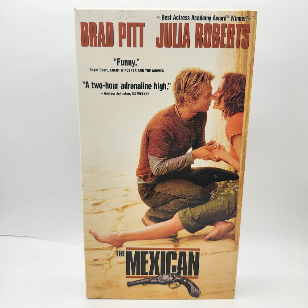 The Mexican VHS Movie 2001 Brad Pitt Julia Roberts